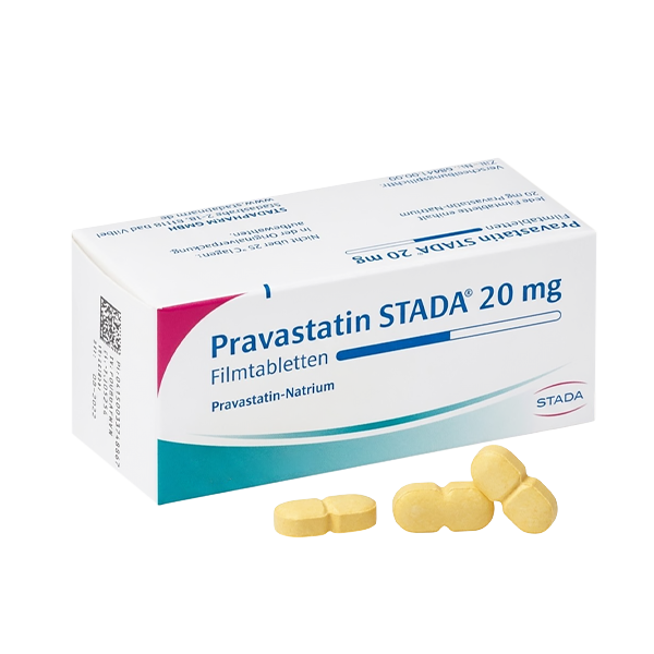 Pravastatin Stada	20 mg